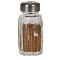 Glass seasoning container...