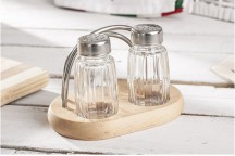 Condiments and napkin holder