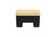 Smart butter dish black