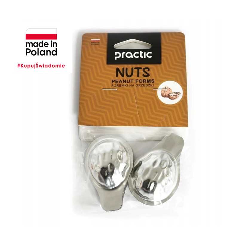 Cake forms "Nuts" - 10 pcs.