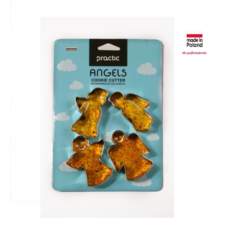 FOREMKI WYKRAWACZE ANIOŁKI "ANGLES" kpl. 4 szt.