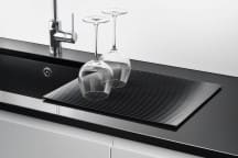 Draining FLEXI mat L black color