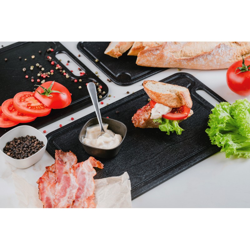 DESKA PROSTOKĄTNA L KOSMOS CZARNY