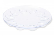Egg dish - duralex and transparent colors