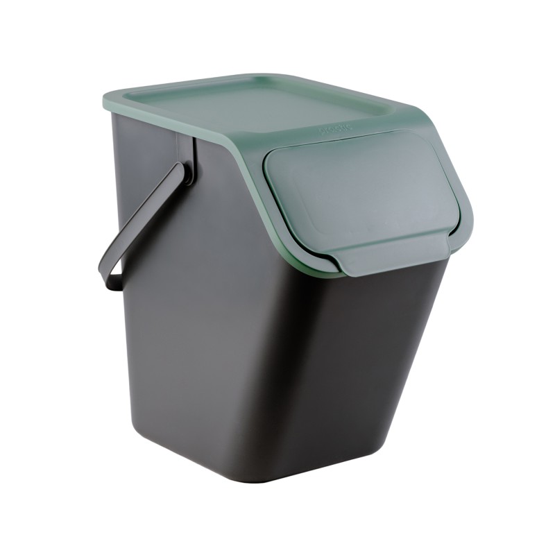 BINI  pojemnik do segregacji odpadów kolor green