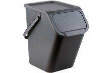 BINI pojemnik do segregacji odpadów kolor dark grey