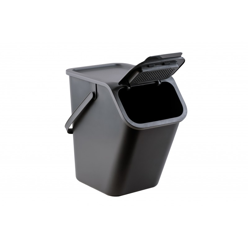 BINI pojemnik do segregacji odpadów kolor dark grey