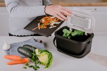 Pojemnik BINI 4,5L na bio odpady kolor brązowy