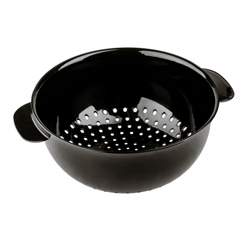 MISKA Z DURSZLAKIEM 3L CZARNY KOSMOS