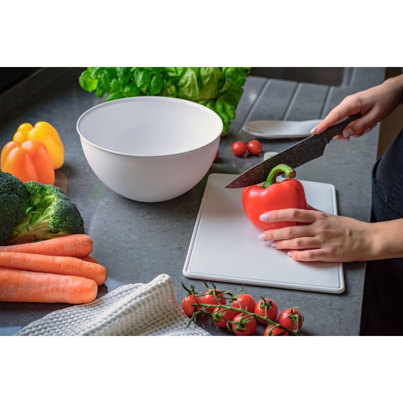 DESKA VEGANA L SZARA