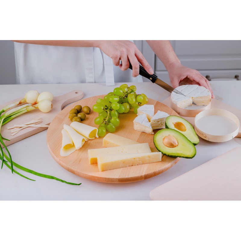 Drewniana obrotowa deska do pizzy 30 cm Practic Wieliczka