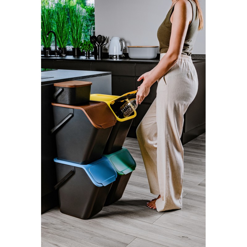 copy of POKRYWA DO KOSZA BINI SEGREGACJA ODPADÓW BRĄZOWA