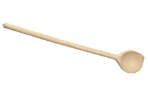 BEECH WOOD ROUND SPOON WITH CORNER