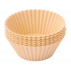 Silicone cake cups - 6pcs.
