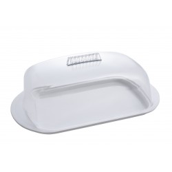 BUTTER DISH COLOR WHITE