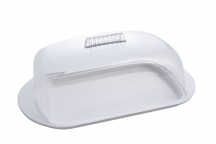 BUTTER DISH COLOR WHITE