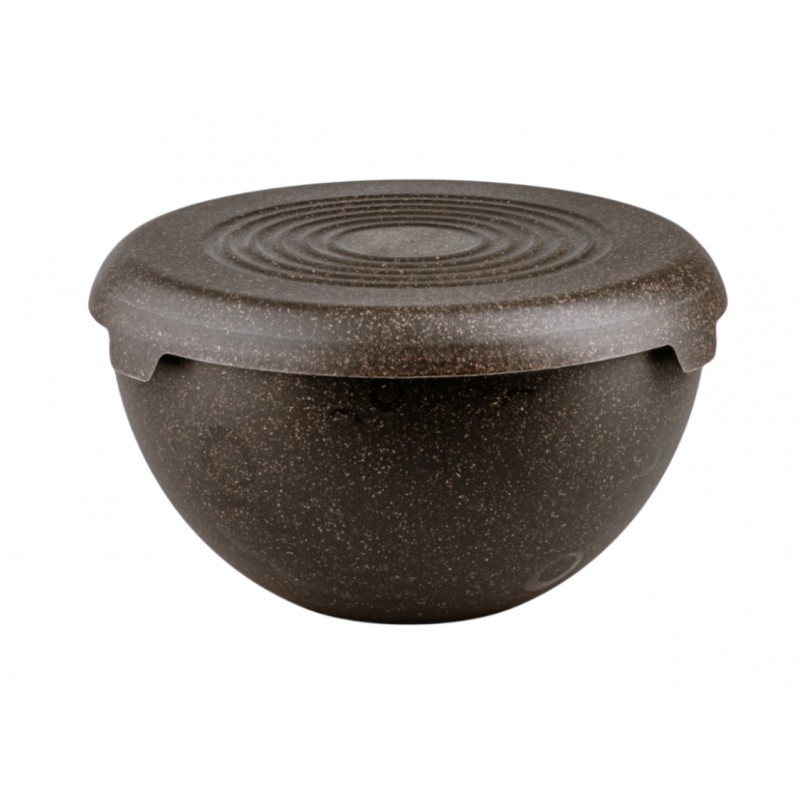 1,5 L PP BOWL WITH LID WITH ORGANIC 35% LAND