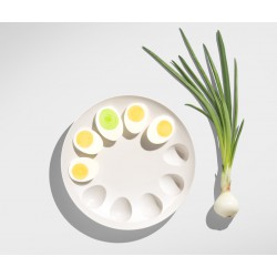 Egg dish - duralex and transparent colors