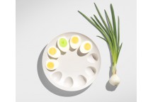 Egg dish - duralex and transparent colors