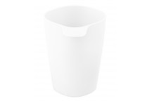 Set of 6 cups color white