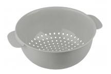 ZESTAW MISKA DURSZLAK PRZYKRYWKA 3L SZARY