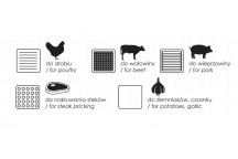 Tłuczek innowacyjny do mięsa HANDY