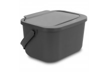 Kosz Pojemnik Bio Odpady Na Obierki Szary 4.5L