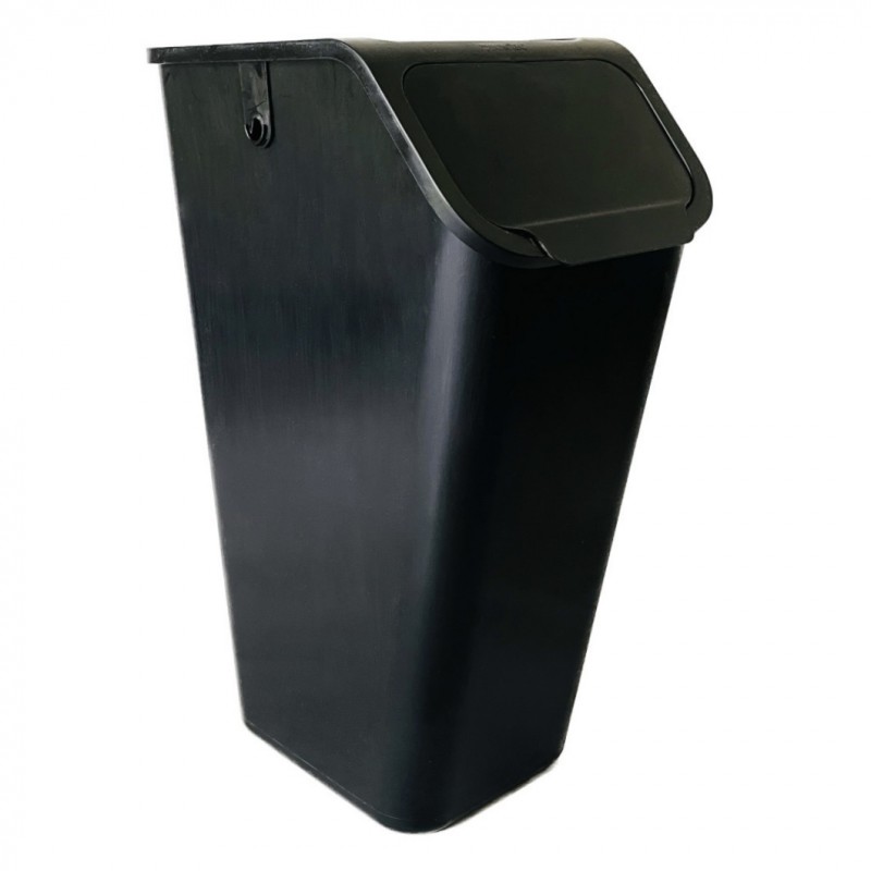 Pojemnik kosz do segregacji odpadów BINI czarny 35L + FILTR