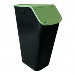Pojemnik kosz do segregacji odpadów BINI 35l Zielony + FILTRY