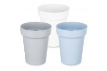 Kubek Turystyczny Plastikowy 0,3 l Bez Uchwytu Family Szary