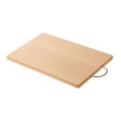 CHOPPING BOARD WITH METAL HANDLE