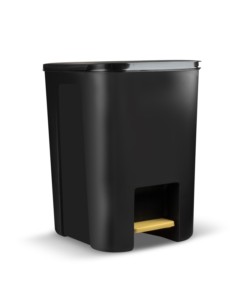 Kosz z pedałem 25l / czarny