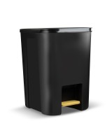 Kosz z pedałem 25l / czarny