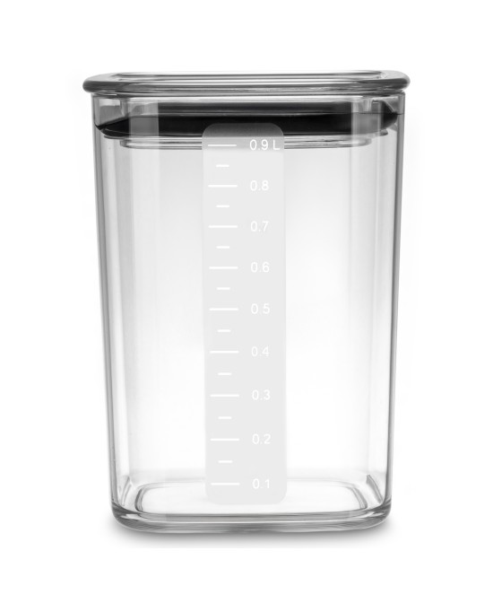 Pojemnik Kuchenny na Produkty Sypkie i Przyprawy z Pokrywką 0,9 L – Practic