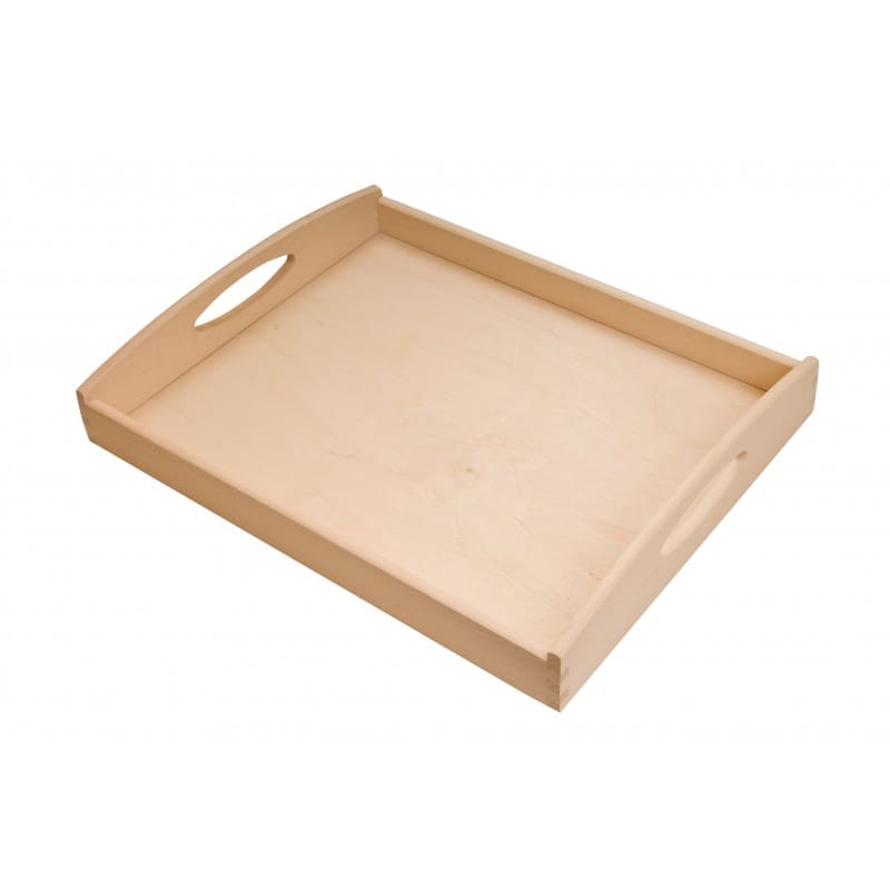 TACA DREWNIANA 40x30x6 cm